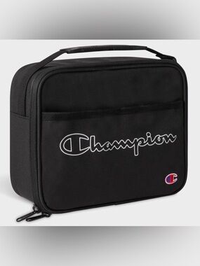 Champion Black Insulated Lunch Box